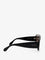 Alaia Texturized acetate sunglasses - Noir