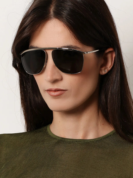 Saint Laurent Metal sunglasses - Argento