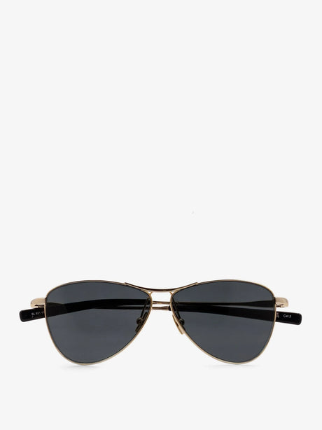 Saint Laurent Acetate sunglasses - Gold Gold Black