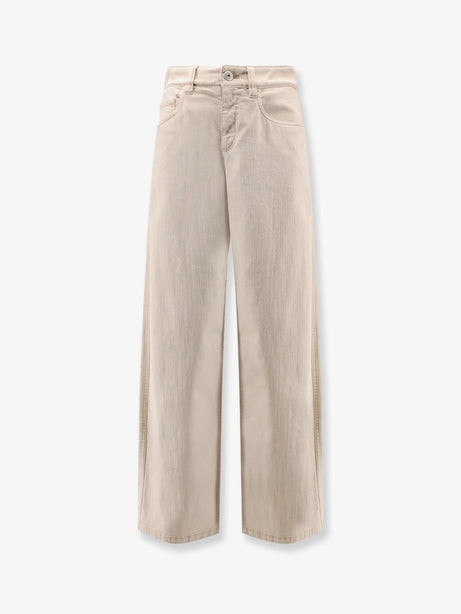 Brunello Cucinelli The Loose Barrel Jean denim trousers - Warm White