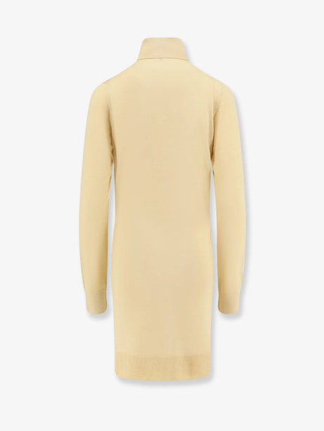 Toteme Wool and silk turtleneck - Champagne