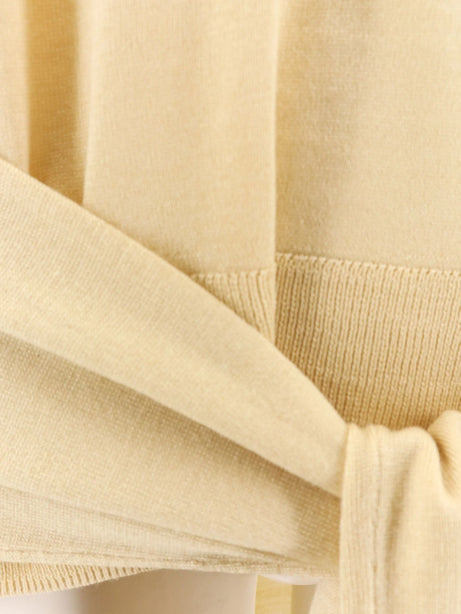 Toteme Wool and silk turtleneck - Champagne