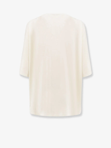 Toteme Longline wool blend sweater - White