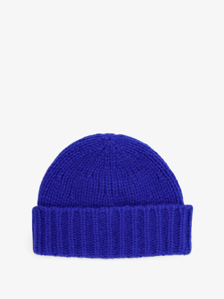 Celine Cashmere and silk Triomphe hat - Bleu Roi