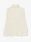 Toteme Bouclé alpaca blend turtleneck - Milk