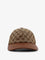 Gucci GG Supreme Fabric and leathr hat - Beige Light Brown