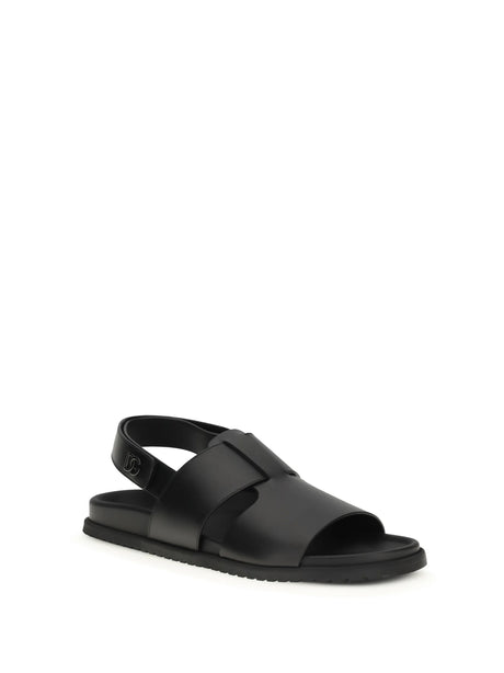 Dolce & Gabbana Open-toe Sandals - Black