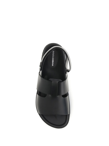 Dolce & Gabbana Open-toe Sandals - Black