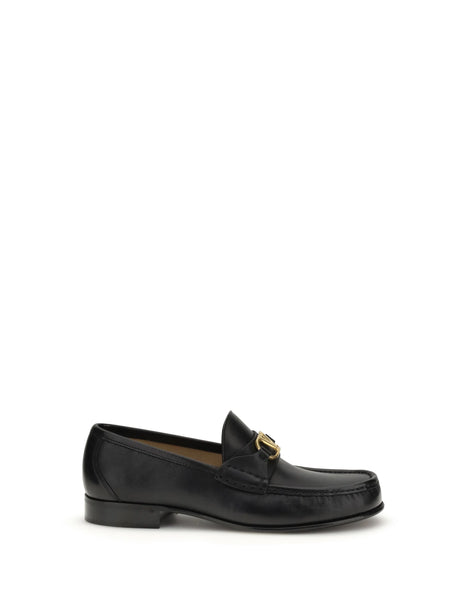 Valentino Garavani Signature VLogo Loafers - Black