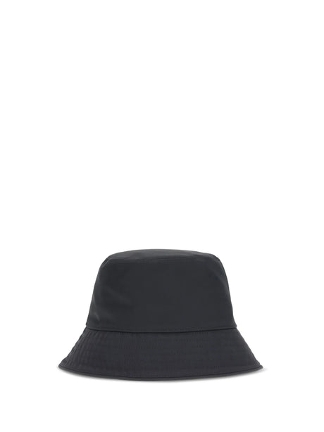 Moncler Cotton and nylon Bucket Hat - Navy