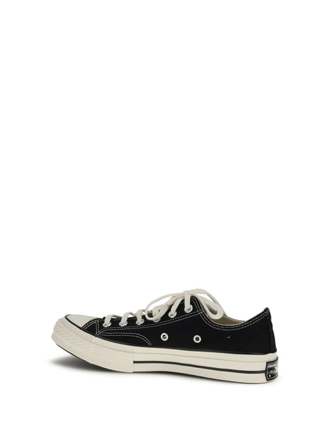 Converse Chuck 70 Ox Vintage Canvas Sneakers - Black/Black/Egret