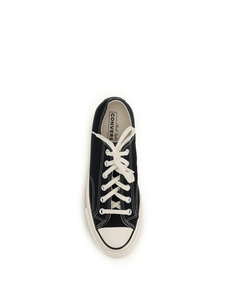 Converse Chuck 70 Ox Vintage Canvas Sneakers - Black/Black/Egret