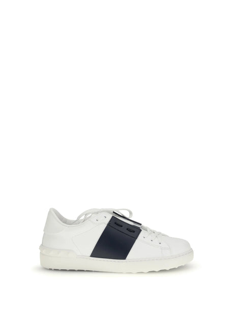 Valentino Garavani Open Sneakers - White/Marine/White