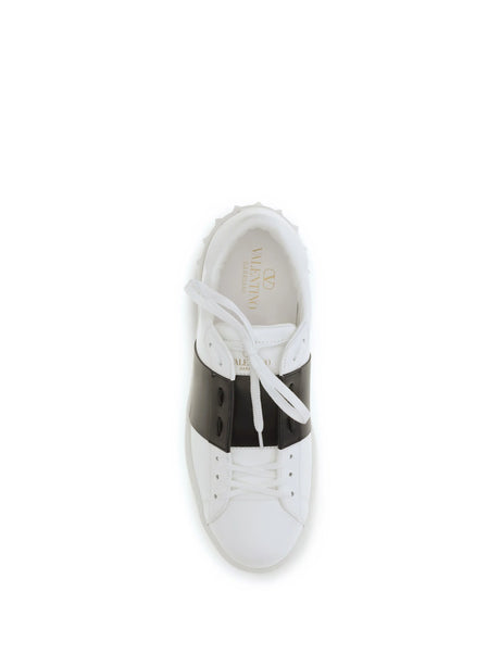 Valentino Garavani Open Sneakers - White/Marine/White