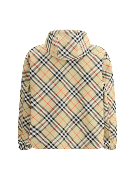Burberry Reversible waterproof Jacket - Sand Ip Check
