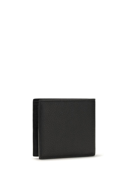 Saint Laurent Leather Wallet - Black