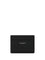 Saint Laurent Grain De Poudre leather Cardholder - Black