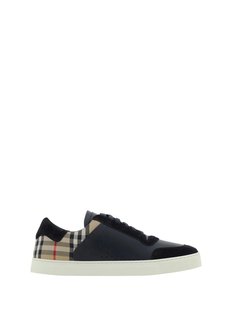 Burberry Stevie Sneakers - Black/Arbeige Ip Chk