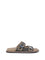 Fendi FF Sandals - Tobacco Nero+Sand