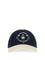 Balmain Bicolor Baseball Cap with logo - Sfq Marine/Beige Clair