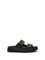Prada Leather Sandals - Black