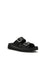 Prada Leather Sandals - Black