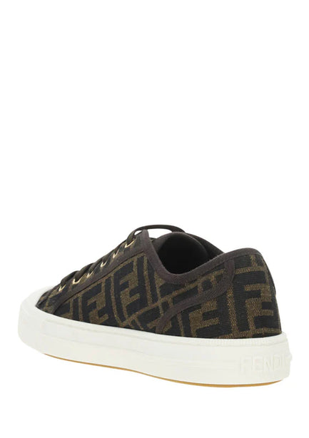 Fendi Monochrome Sneakers - Tobacco Black