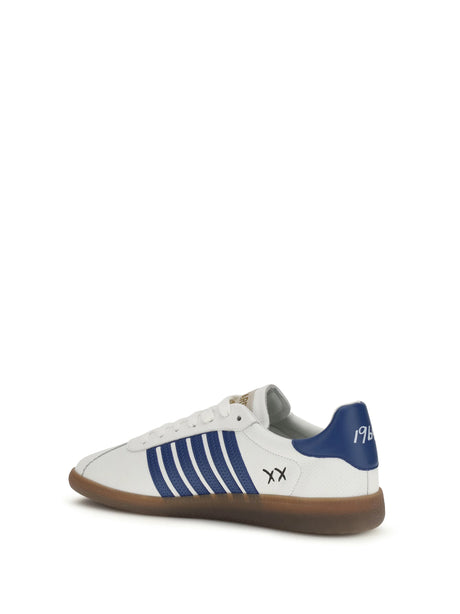 Dsquared2 Rebels Sneakers - White/Blue/Red