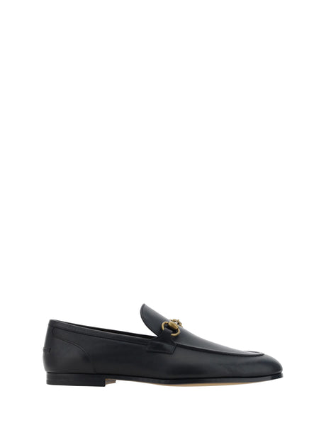 Gucci Leather Loafers - Black