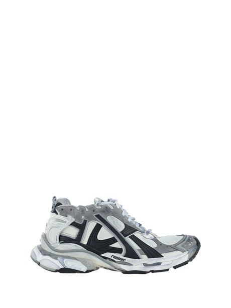Balenciaga Runner Sneakers - Dirty White