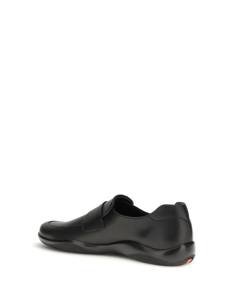 Prada Toblach leather Loafers - Black