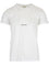 Saint Laurent T-Shirt With Logo - White