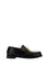 Versace Leather Loafers - Black-Versace Gold