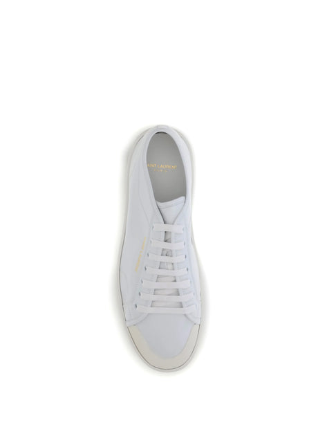 Saint Laurent Gym Sneakers - White