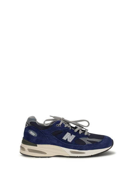 New Balance 991v2 Sneakers - Pageant Blue