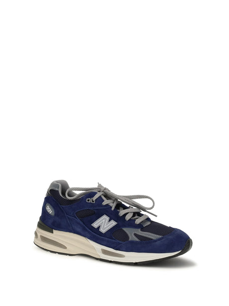 New Balance 991v2 Sneakers - Pageant Blue