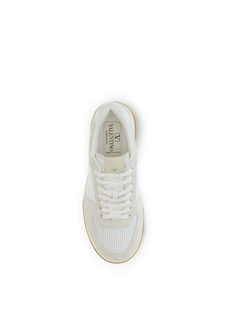 Valentino Garavani Sparry Sneakers - White/White