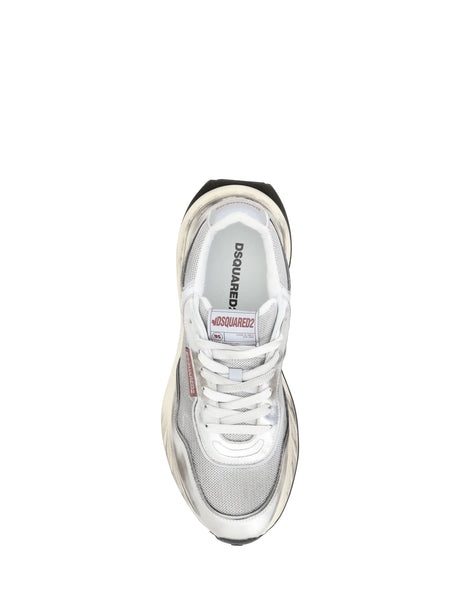 Dsquared2 Sprinter Sneakers - Silver