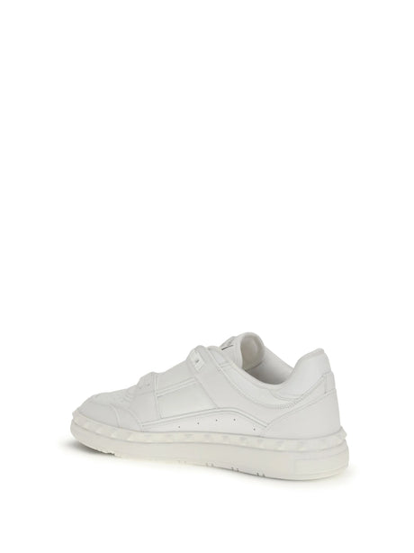 Valentino Garavani Low Top Freedots Sneakers - White/White/White/White