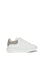 Alexander Mcqueen Oversized Sneakers with suede heel tab - White/Grey