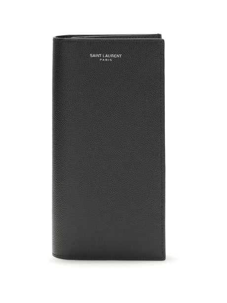 Saint Laurent Grained leather Wallet - Black