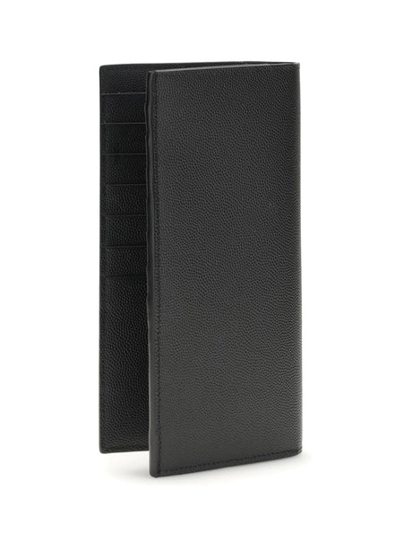 Saint Laurent Grained leather Wallet - Black