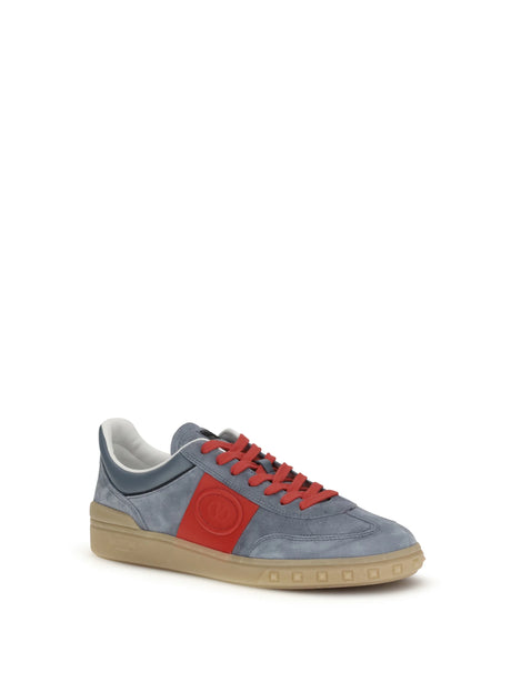 Valentino Garavani Upvillage Sneakers - Grey-Coral Red/Black-Grey/Black/Ambra