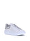 Alexander Mcqueen Leather Sneakers - White/White/Black