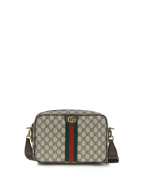 Gucci Printed canvas Shoulder Bag - Old B.E/N.Ac/Vrv/N.A