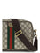 Gucci Printed canvas Shoulder Bag - Old B.E/N.Ac/Vrv/N.A