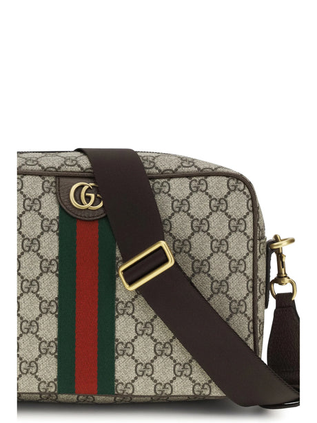 Gucci Printed canvas Shoulder Bag - Old B.E/N.Ac/Vrv/N.A
