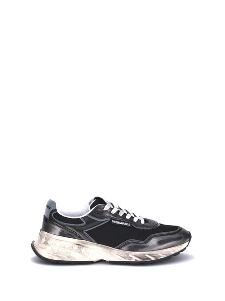Dsquared2 Sprinter Sneakers - Acciaio