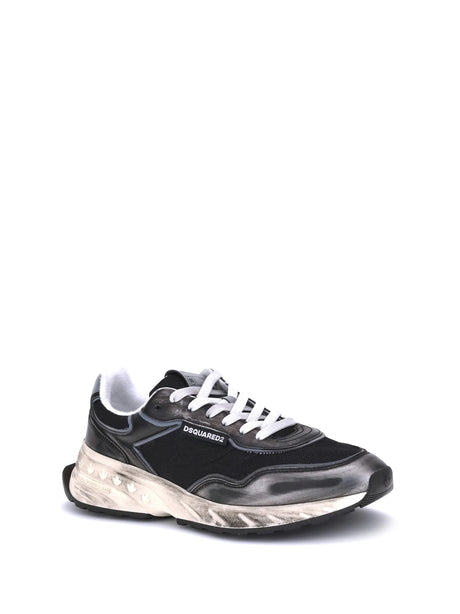 Dsquared2 Sprinter Sneakers - Acciaio