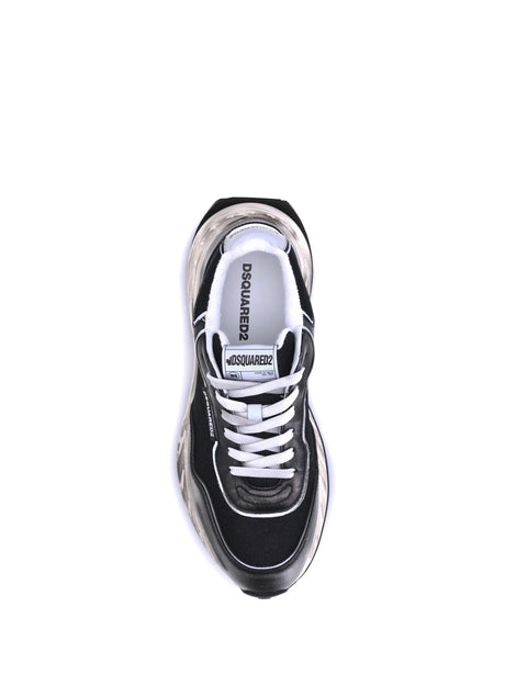 Dsquared2 Sprinter Sneakers - Acciaio